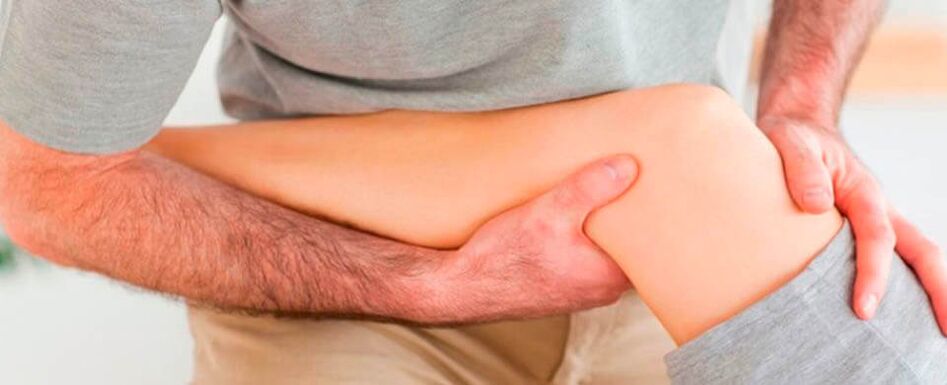 examen de la articulación de la rodilla para detectar dolor