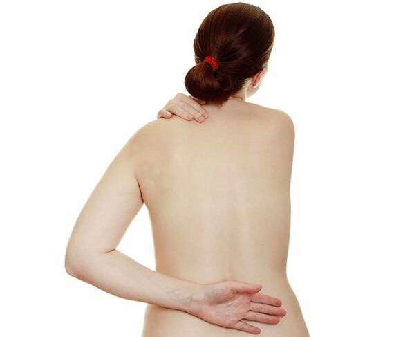 dolor de espalda con osteocondrosis